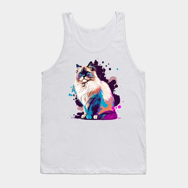 Ragdoll Tank Top by JH Mart